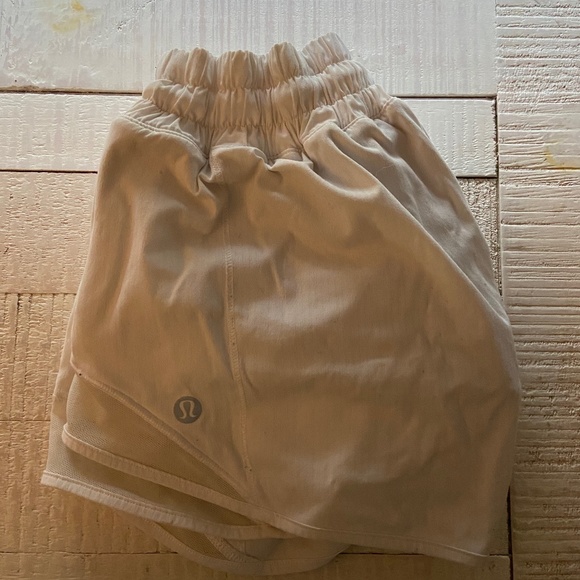 White Lululemon Shorts - Picture 2 of 5